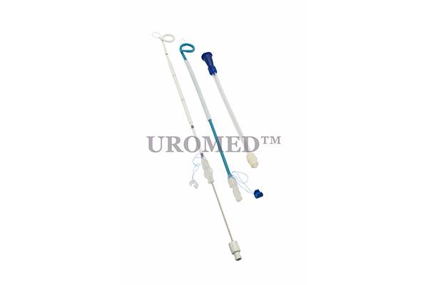 Radiology Pigtail Catheters With Safty Machanism